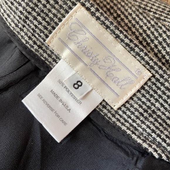 Vintage Christy Hall wool blend pencil skirt - Picture 9 of 13